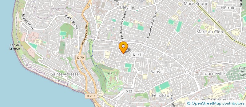 localisation de l'entreprise MONSIEUR FRANCOIS CASTEL à LE HAVRE