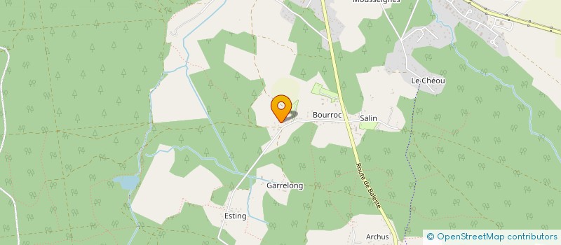 localisation de l'entreprise MONSIEUR FRANCOIS CASTILLON  MIMIZAN