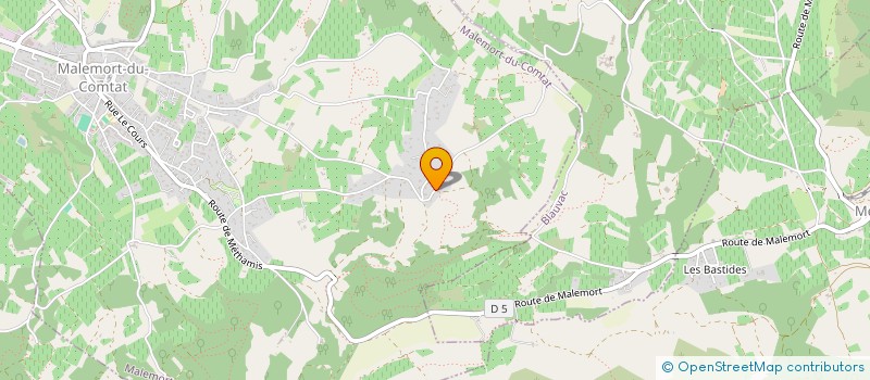 localisation de l'entreprise MONSIEUR FRANCOIS CAUDERLIER  MALEMORT-DU-COMTAT