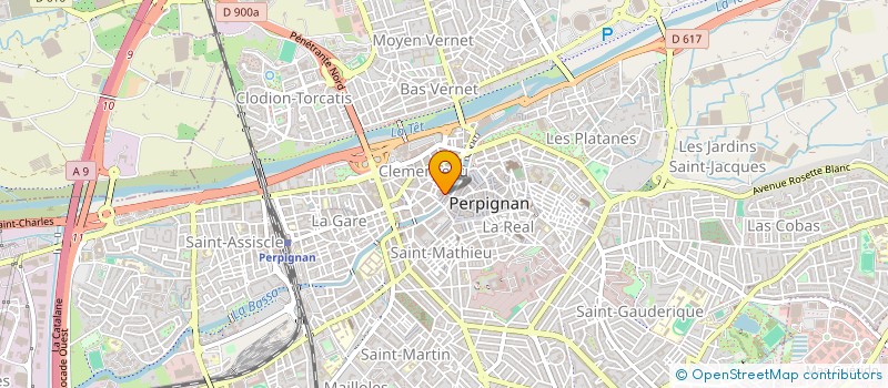 localisation de l'entreprise MONSIEUR FRANCOIS CAULET  PERPIGNAN