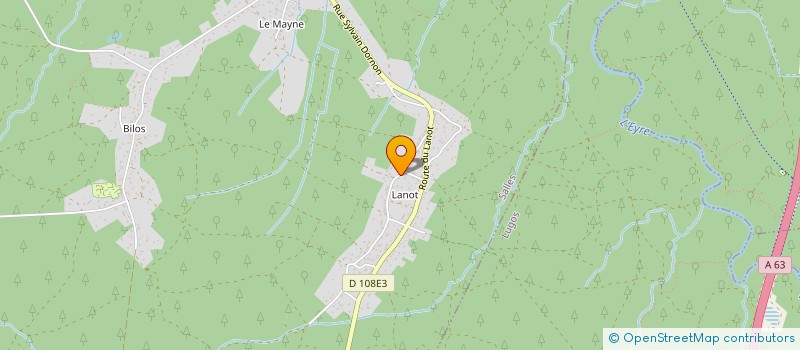localisation de l'entreprise MONSIEUR FRANCOIS CAUSSARIEU à SALLES