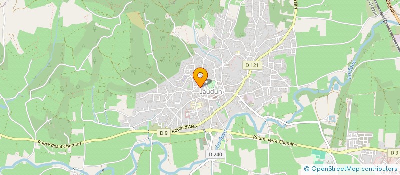 localisation de l'entreprise MONSIEUR FRANCOIS CAVALLINO  LAUDUN-L'ARDOISE