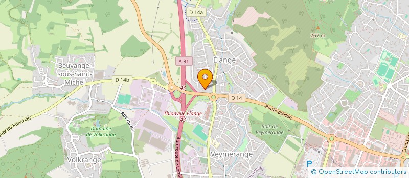 localisation de l'entreprise MONSIEUR FRANCOIS CERFONTAINE à THIONVILLE