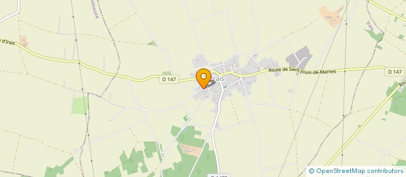 localisation de l'entreprise MONSIEUR FRANCOIS CHABOSSEAU  IRAIS