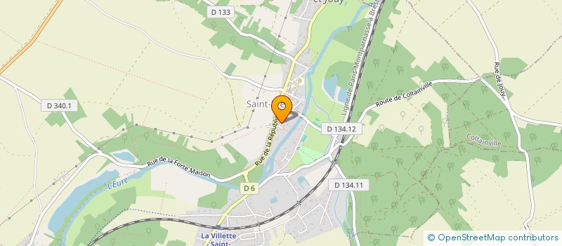 localisation de l'entreprise MONSIEUR FRANCOIS CHAGOT à SAINT-PREST