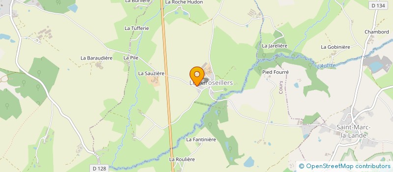 localisation de l'entreprise MONSIEUR FRANCOIS CHAIGNE  PARIS