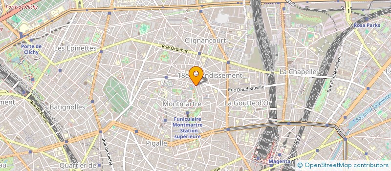 localisation de l'entreprise MONSIEUR FRANCOIS CHAIX  PARIS