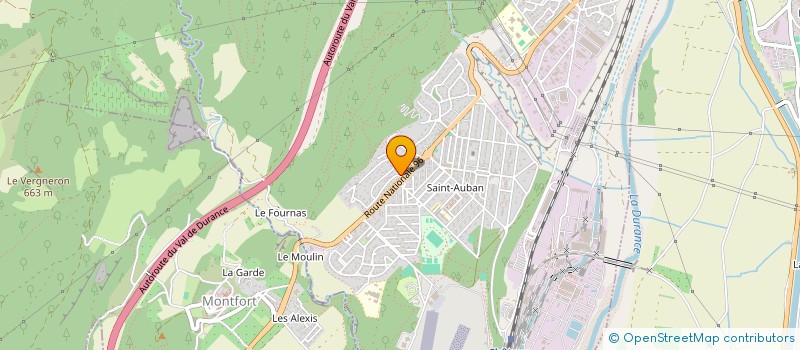 localisation de l'entreprise MONSIEUR FRANCOIS CHAIX  CHATEAU-ARNOUX-SAINT-AUBAN