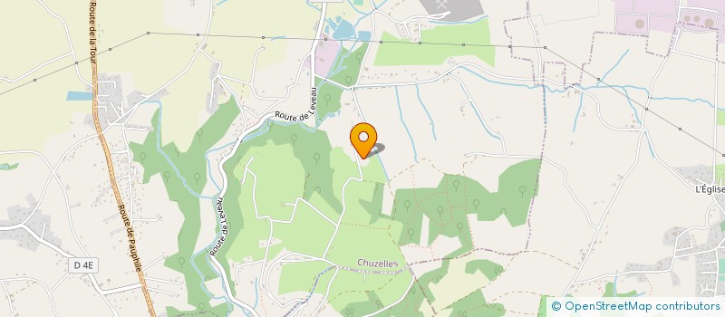 localisation de l'entreprise MONSIEUR FRANCOIS CHAMBAZ  CHUZELLES