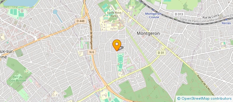 localisation de l'entreprise MONSIEUR FRANCOIS CHAMPETIER à MONTGERON