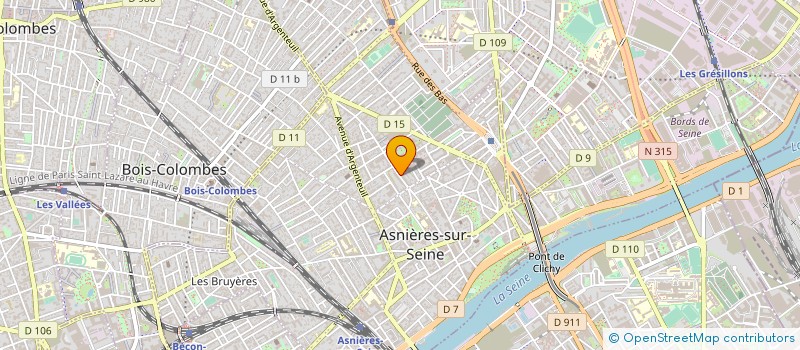 localisation de l'entreprise MONSIEUR FRANCOIS CHAN CHUNG CHEUNG à ASNIERES-SUR-SEINE