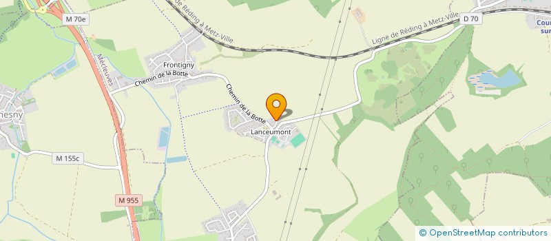 localisation de l'entreprise MONSIEUR FRANCOIS CHANNEN  MECLEUVES