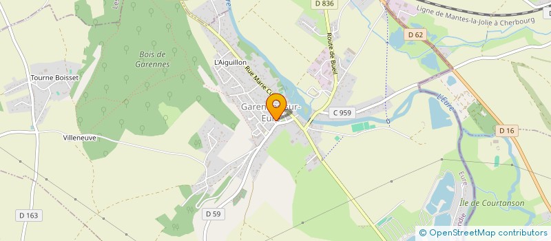 localisation de l'entreprise MONSIEUR FRANCOIS CHAPAVEIRE  GARENNES-SUR-EURE