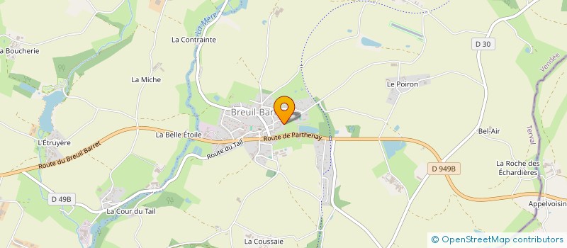 localisation de l'entreprise MONSIEUR FRANCOIS CHARLES à TERVAL