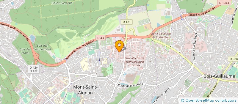 localisation de l'entreprise MONSIEUR FRANCOIS CHARLES à MONT-SAINT-AIGNAN