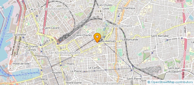 localisation de l'entreprise MONSIEUR FRANCOIS CHARNI à MARSEILLE