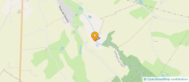 localisation de l'entreprise MONSIEUR FRANCOIS CHARPENTIER  AUBIGNY-SUR-NERE