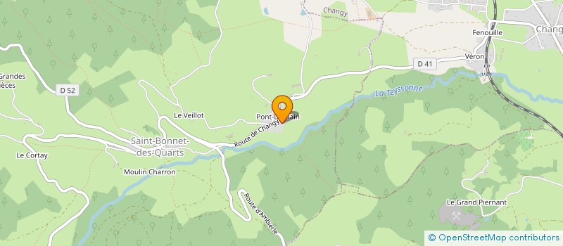 localisation de l'entreprise MONSIEUR FRANCOIS CHARRONDIERE  SAINT-BONNET-DES-QUARTS