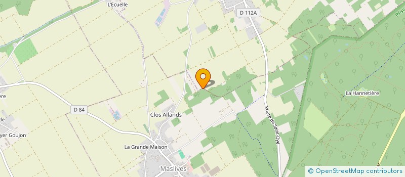 localisation de l'entreprise MONSIEUR FRANCOIS CHATELIN  MASLIVES