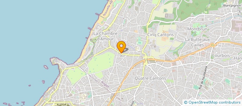 localisation de l'entreprise MONSIEUR FRANCOIS CHATINIERES à ANGLET