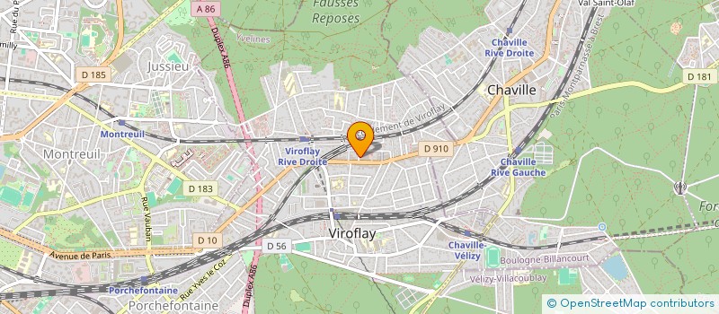 localisation de l'entreprise MONSIEUR FRANCOIS CHAUVAT à VIROFLAY