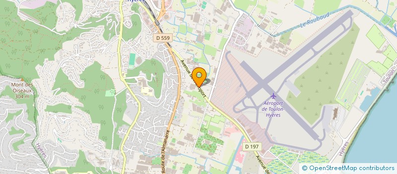 localisation de l'entreprise MONSIEUR FRANCOIS CHAUVET  HYERES