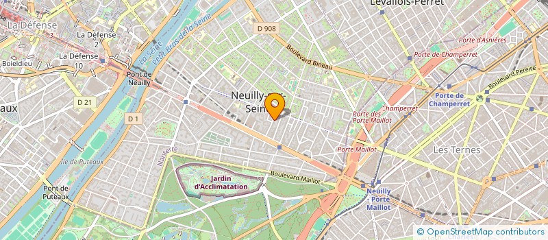 localisation de l'entreprise MONSIEUR FRANCOIS CHAUVET  NEUILLY-SUR-SEINE