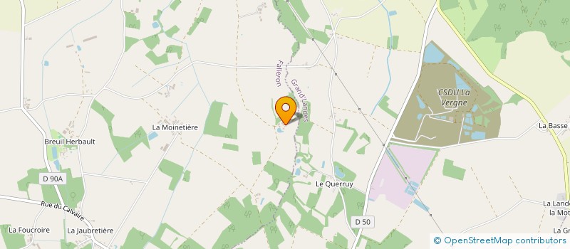 localisation de l'entreprise MONSIEUR FRANCOIS CHAUVIERE  FALLERON