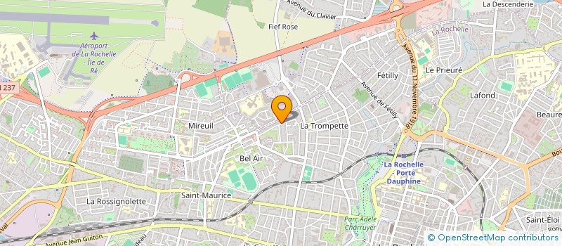 localisation de l'entreprise MONSIEUR FRANCOIS CHAYE  LA ROCHELLE