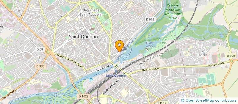 localisation de l'entreprise MONSIEUR FRANCOIS CHENEL à SAINT-QUENTIN