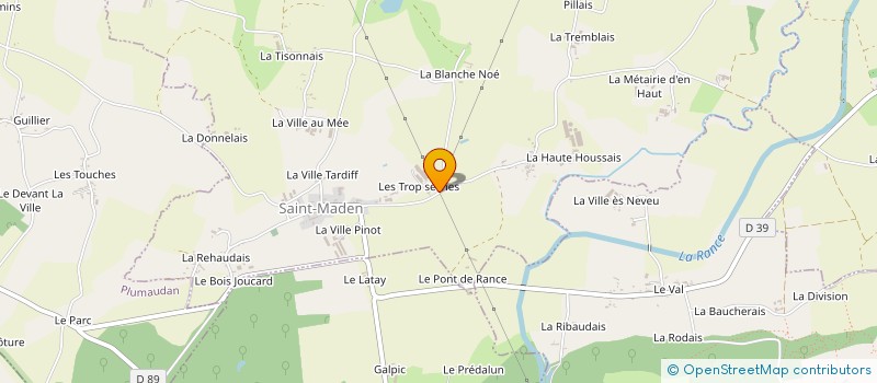 localisation de l'entreprise MONSIEUR FRANCOIS CHENU  SAINT-MADEN