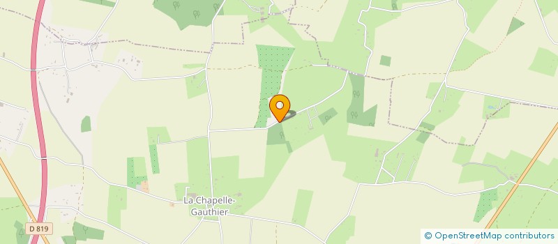 localisation de l'entreprise MONSIEUR FRANCOIS CHERON  TREIS-SANTS-EN-OUCHE