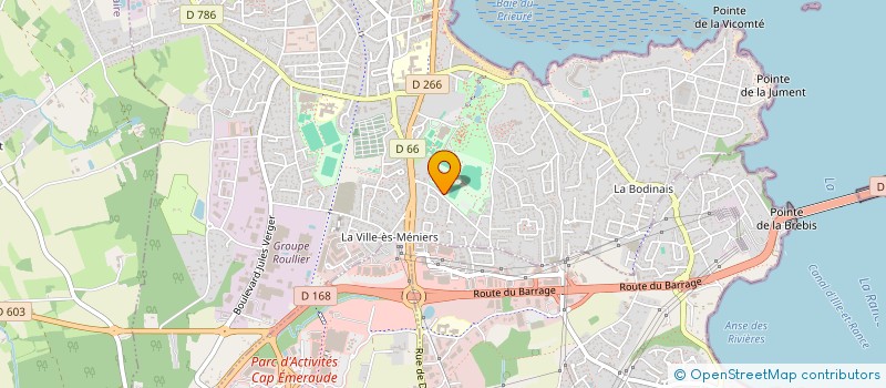 localisation de l'entreprise MONSIEUR FRANCOIS CHERRIER à DINARD