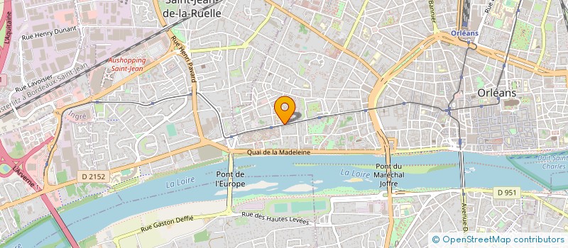 localisation de l'entreprise MONSIEUR FRANCOIS CHEVALIER à ORLEANS