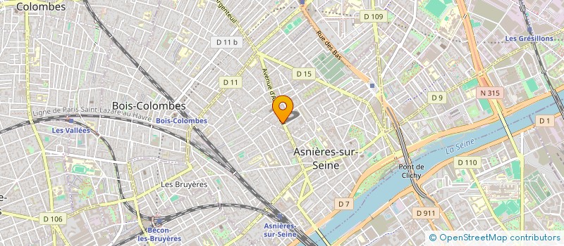 localisation de l'entreprise MONSIEUR FRANCOIS CHEVALIER à ASNIERES-SUR-SEINE