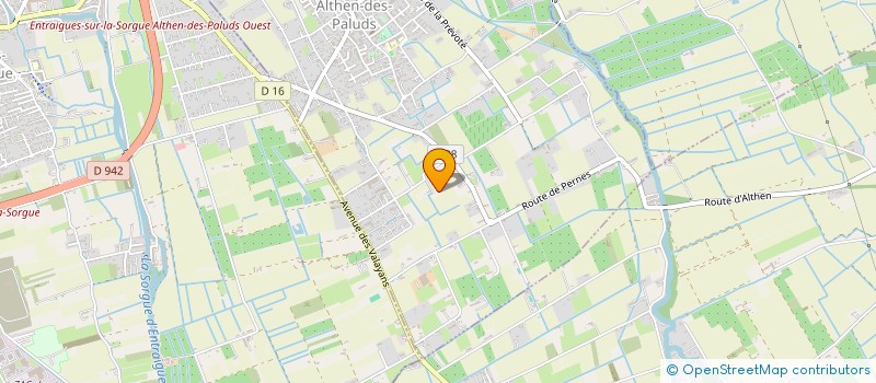 localisation de l'entreprise MONSIEUR FRANCOIS CHEYLAN  ALTHEN-DES-PALUDS