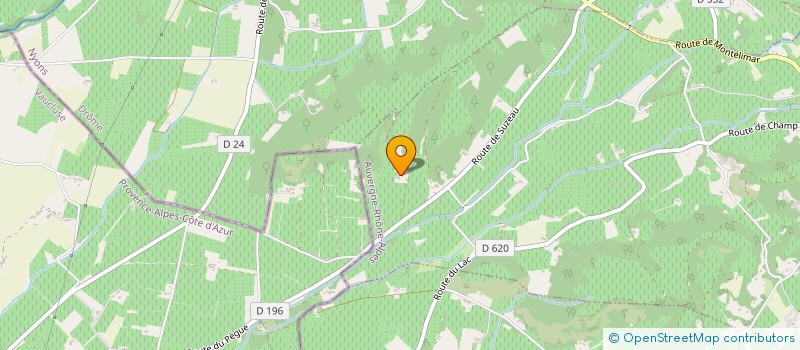 localisation de l'entreprise MONSIEUR FRANCOIS CHEYRON  ROUSSET-LES-VIGNES