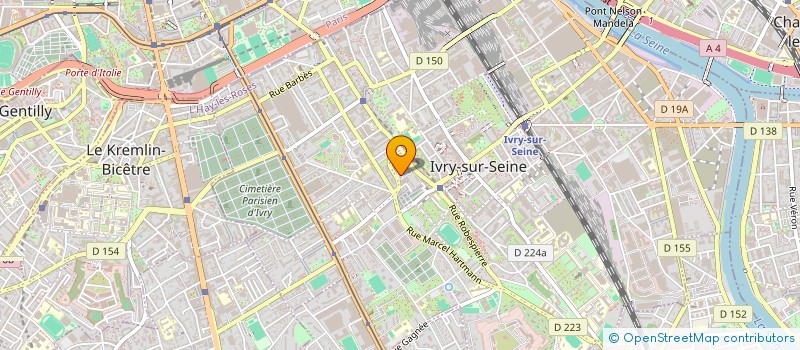 localisation de l'entreprise MONSIEUR FRANCOIS CHIV  IVRY-SUR-SEINE