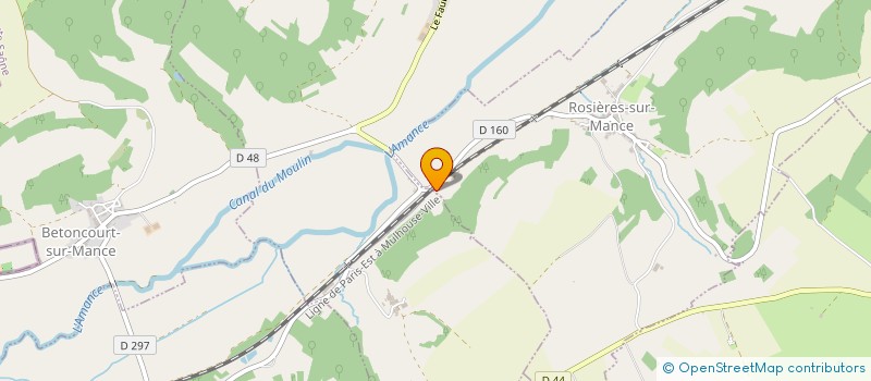 localisation de l'entreprise MONSIEUR FRANCOIS CHOLLEY  CORRE