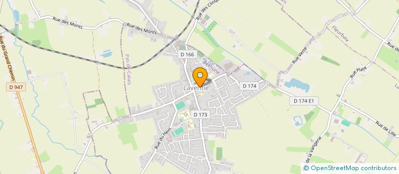 localisation de l'entreprise MONSIEUR FRANCOIS CHOMBART  LAVENTIE