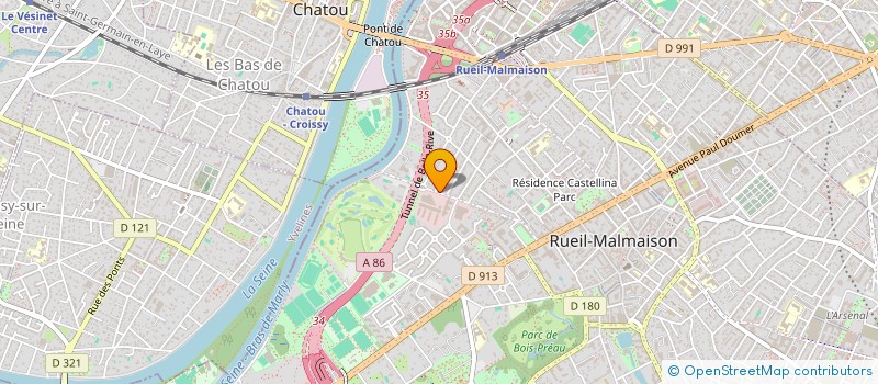 localisation de l'entreprise MONSIEUR FRANCOIS CHONE à RUEIL-MALMAISON