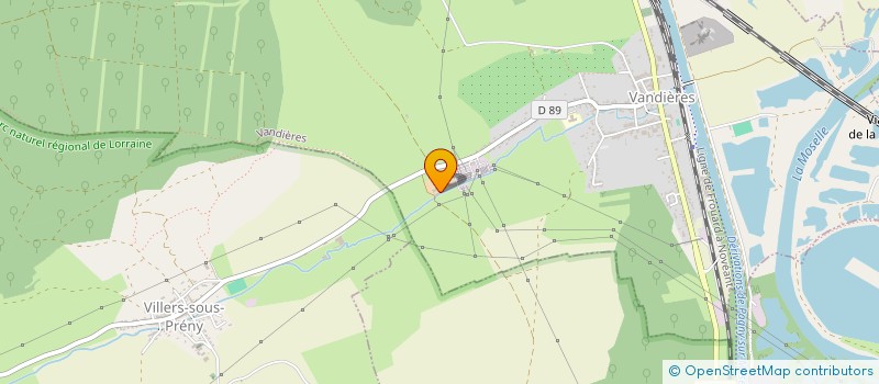 localisation de l'entreprise MONSIEUR FRANCOIS CHONE  VANDIERES