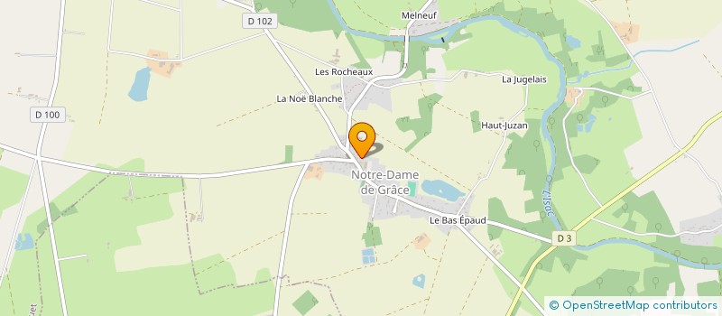 localisation de l'entreprise MONSIEUR FRANCOIS CHOTARD  GUENROUET