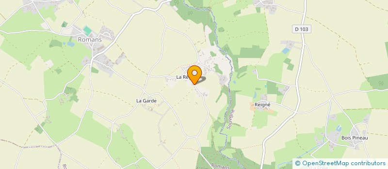 localisation de l'entreprise MONSIEUR FRANCOIS CHOTTARD  ROMANS