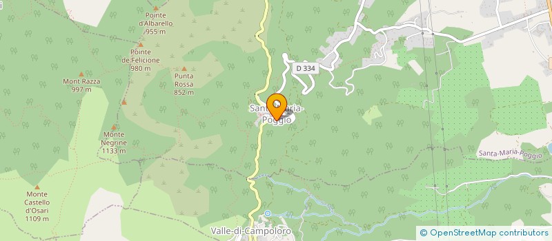 localisation de l'entreprise MONSIEUR FRANCOIS CICCOLI à VALLE-DI-CAMPOLORO