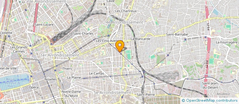 localisation de l'entreprise MONSIEUR FRANCOIS CIRILLO  MARSEILLE