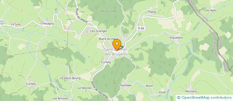 localisation de l'entreprise MONSIEUR FRANCOIS CLAUDOT  PROPIERES