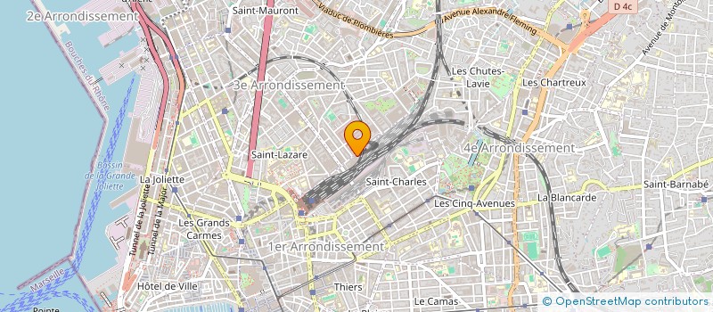 localisation de l'entreprise MONSIEUR FRANCOIS CLAVEAU à MARSEILLE