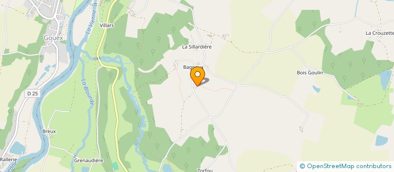 localisation de l'entreprise MONSIEUR FRANCOIS CLERC  LUSSAC-LES-CHATEAUX