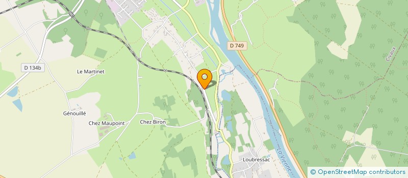 localisation de l'entreprise MONSIEUR FRANCOIS COATLEVEN  CIVAUX